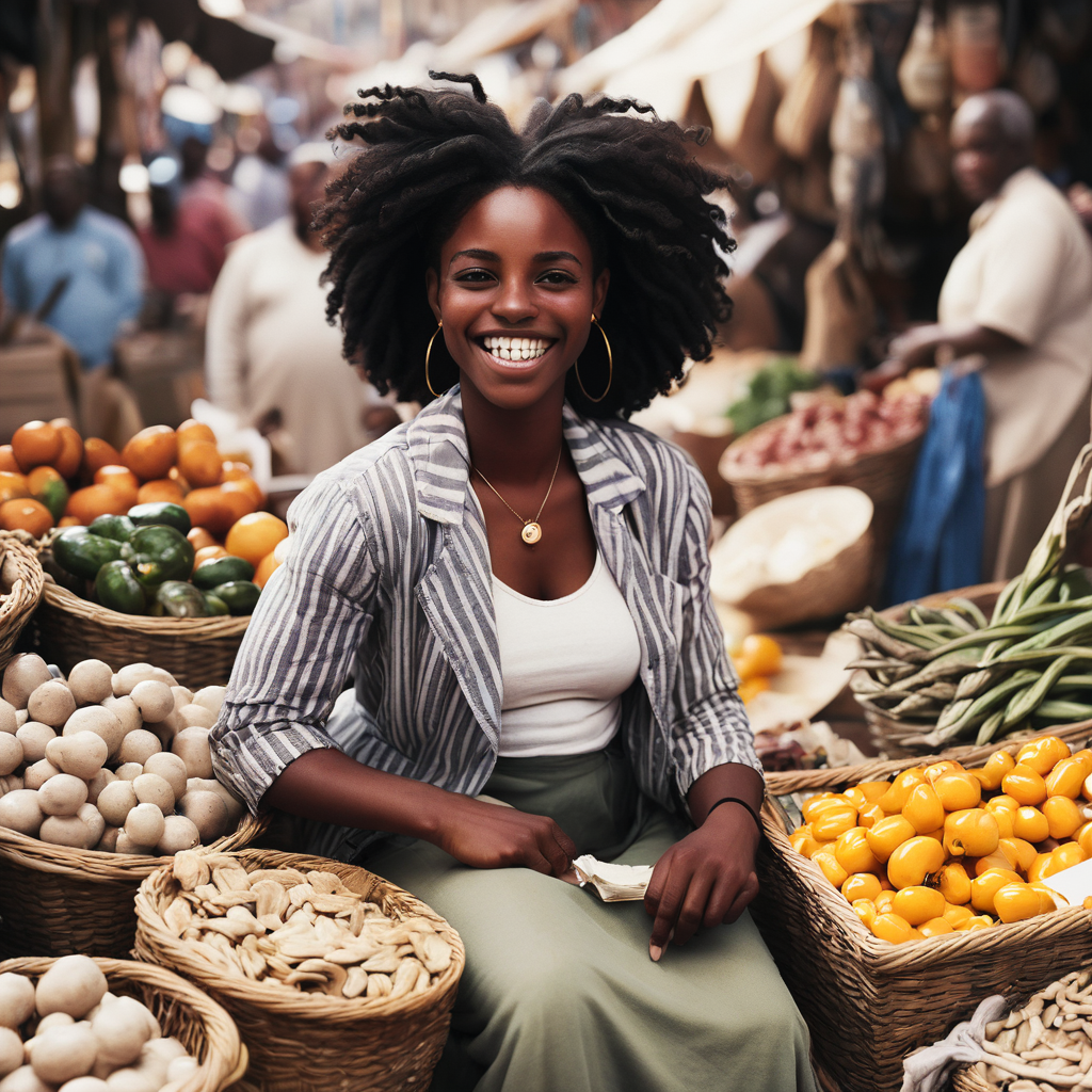 What is a local marketplace in comparison to a flea market?